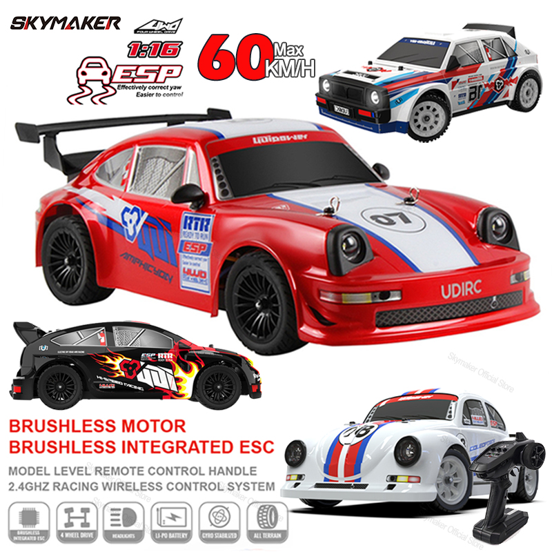 Rc Drift Car Kit - Гоночный автомобиль на радиоуправлении 1/16 UD1604