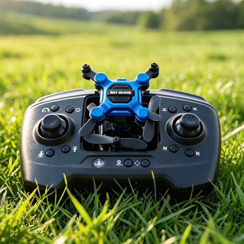 Drone Without Rc - Мини-складной дрон-вертолет с аэрокамерой и пультом
