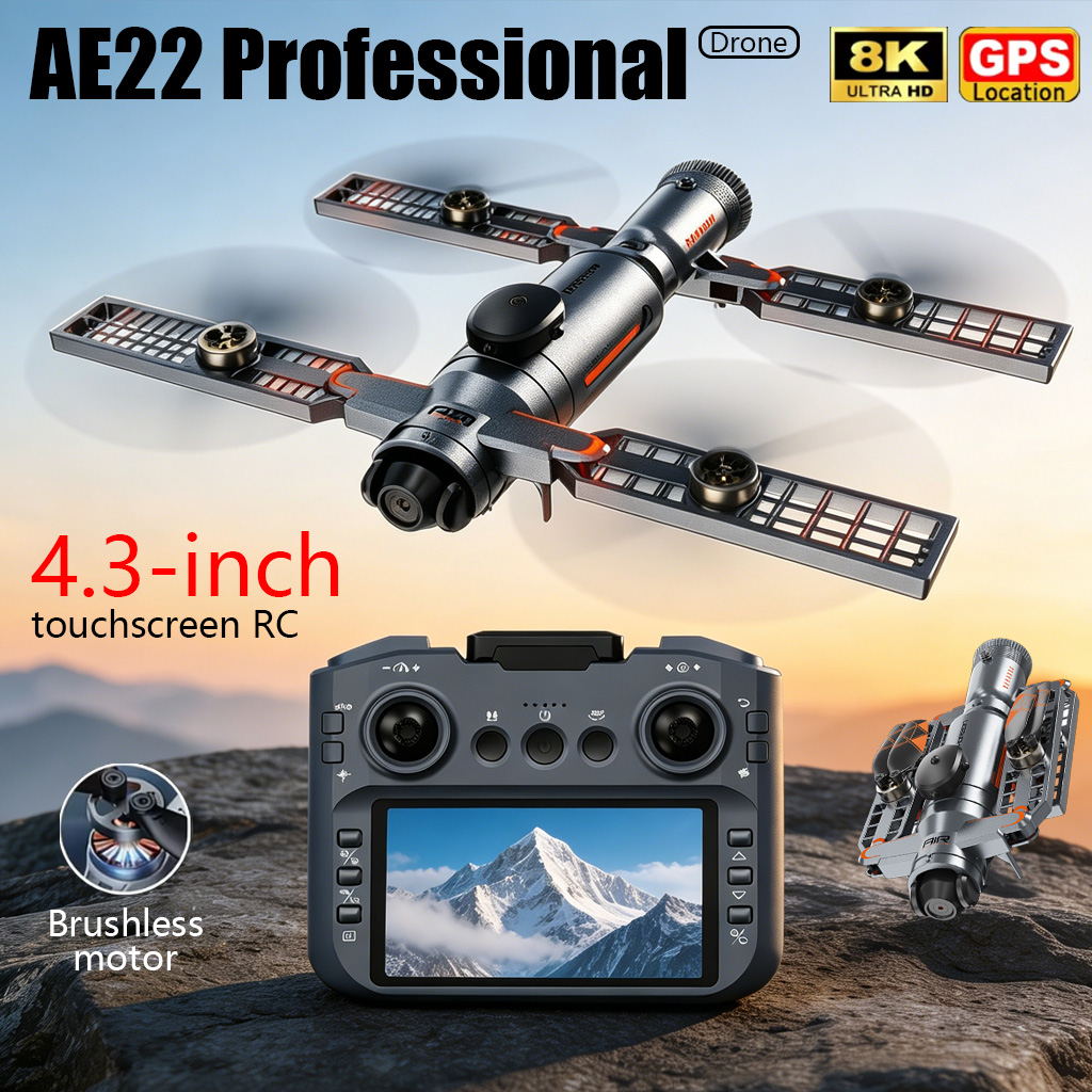 Drone Rc Price - Усовершенствованный складной дрон AE22 PRO MAX