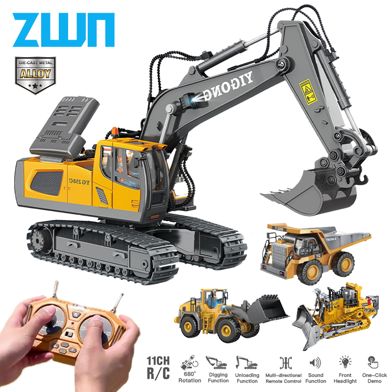 Rc Drift Car Kit - Модель самосвала ZWN 2,4G, модель радиоуправляемого