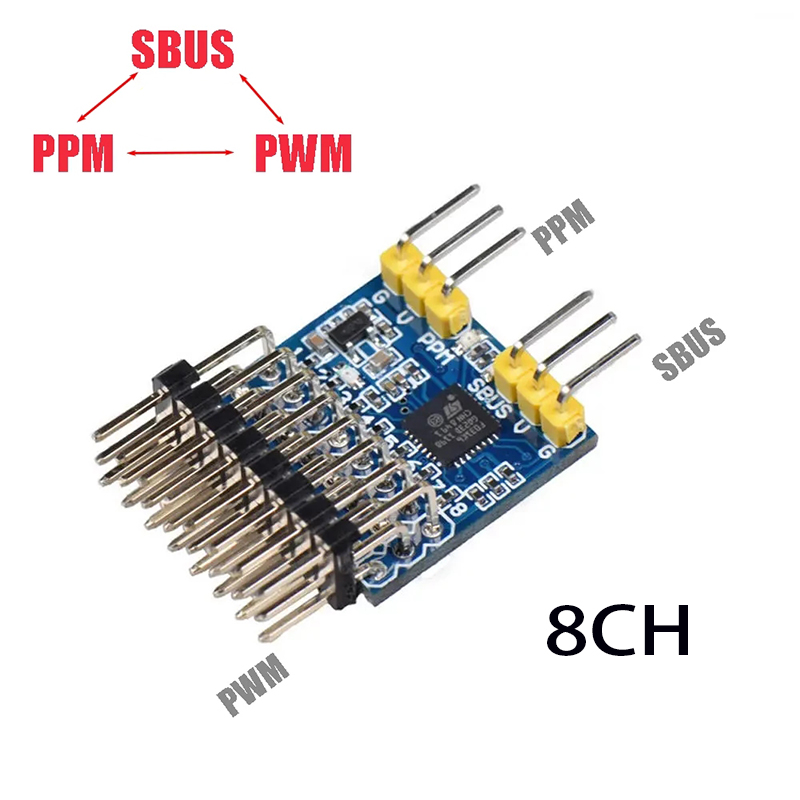 Drone Rc Signal - 8-канальный ШИМ PPM SBUS модуль адаптера