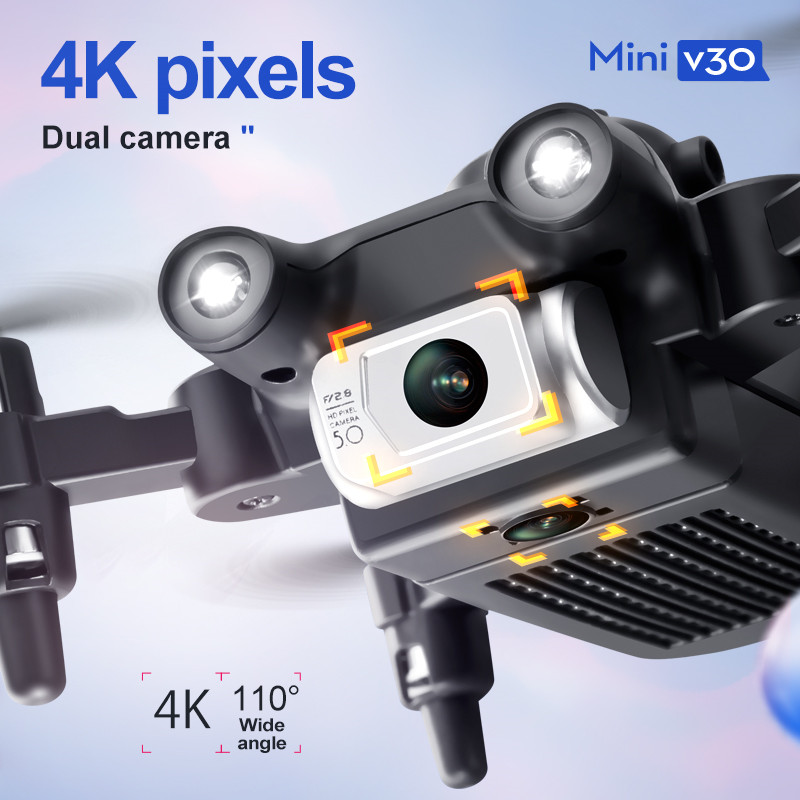 Мини V30 WiFi FPV Дрон с двойн – обзор и цена Drone Without Rc