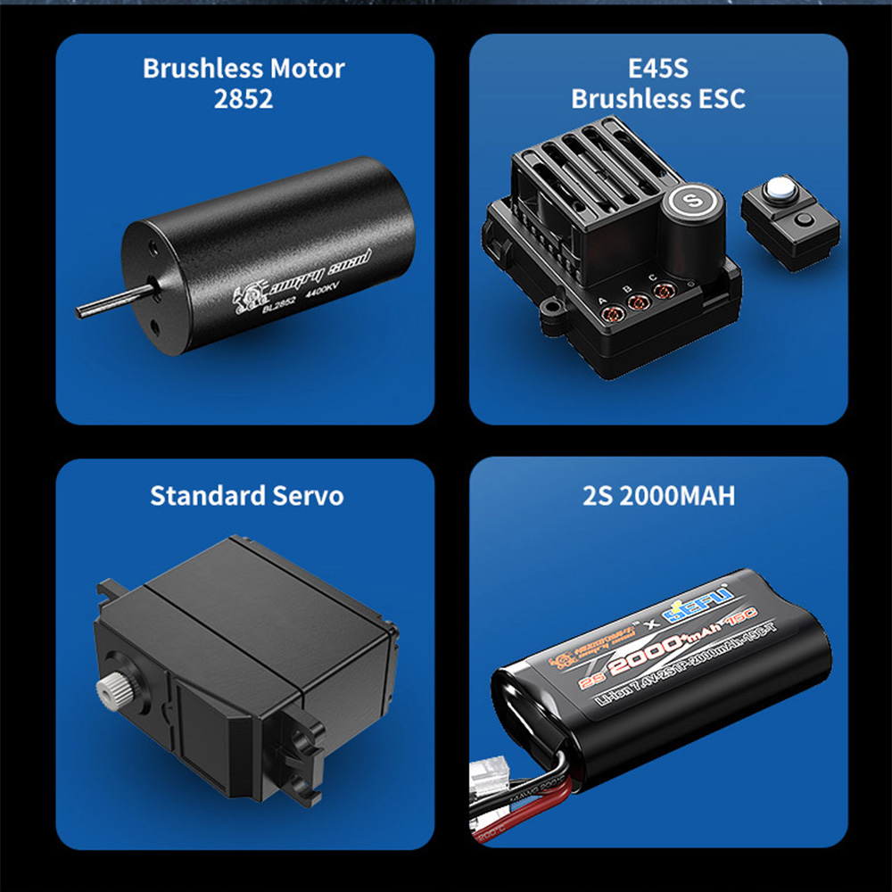 Радиоуправляемая машина MJX Hy – обзор и цена Brushless Motor