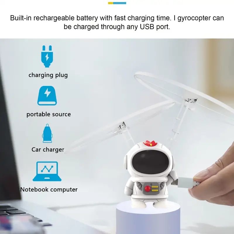 Мини-дрон-космонавт: мультяшны – обзор и цена Drone Without Rc