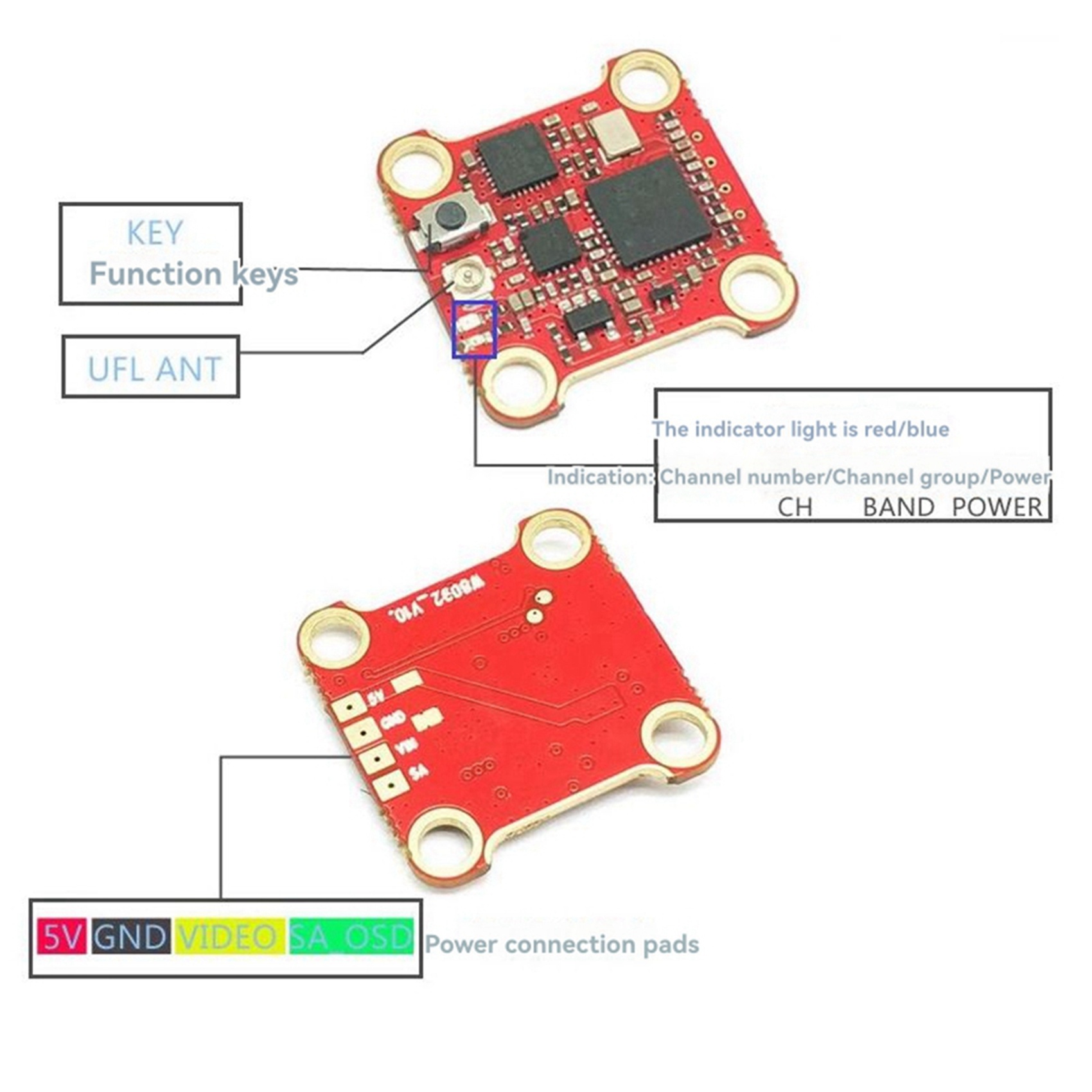 ГОРЯЧАЯ ЦЕНА! 2X 5.8G 400Mw VT – обзор и цена Drone Rc Price