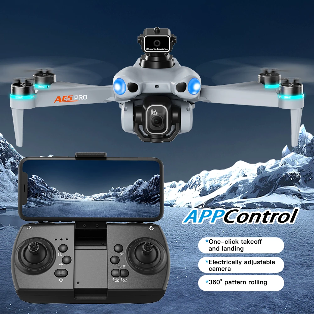 Дрон AE5 Pro 8K HD с экраном 4 – обзор и цена Drone Without Rc