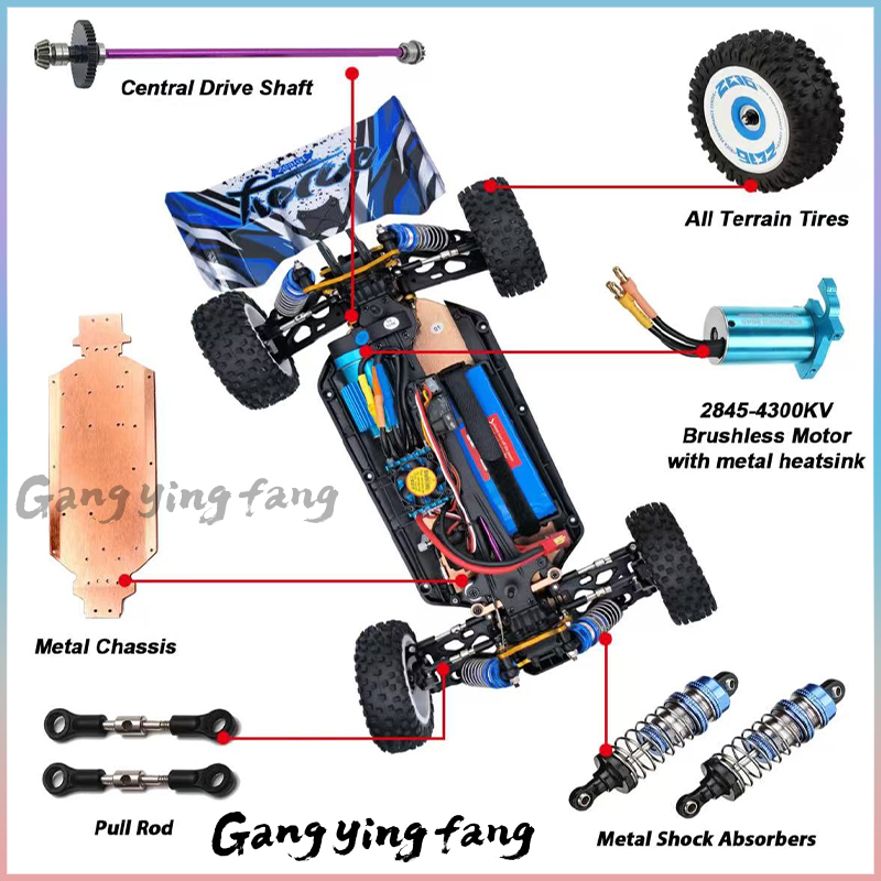 1/12 124017 Wltoys-V8 2,4G Гон – обзор и цена Rc Drift Car Kit