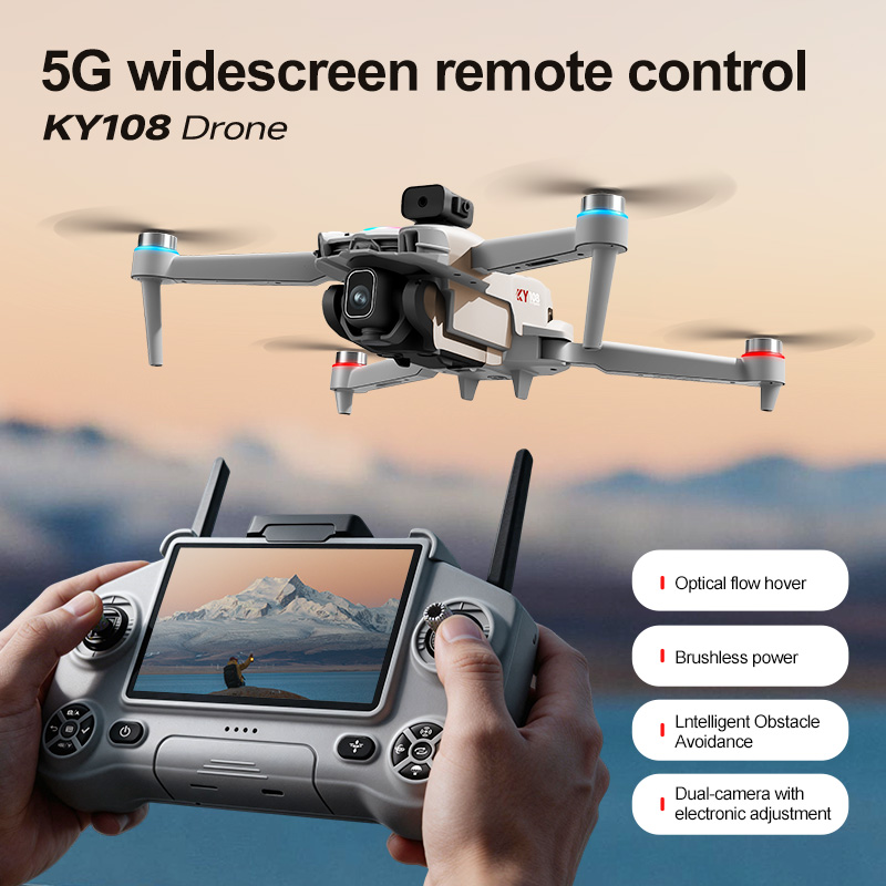 Новый дрон KY108 2026 года с 8 – обзор и цена Drone Rc Signal